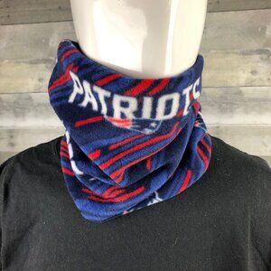 NFL New England Patriots Pats neck gaiter neck warmer fleece Scarf Tube Earmuff